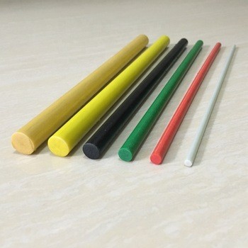 Factory Direct Sale Fiberglass Wire Insulation Tube / Fiberglass Rod