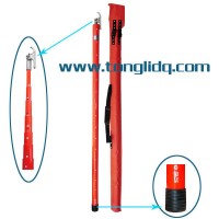 High Voltage fiberglass Telescopic Hot Stick